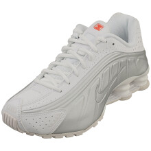Nike Shox R4 Damen Sneaker Weiß Silber - 38 EU