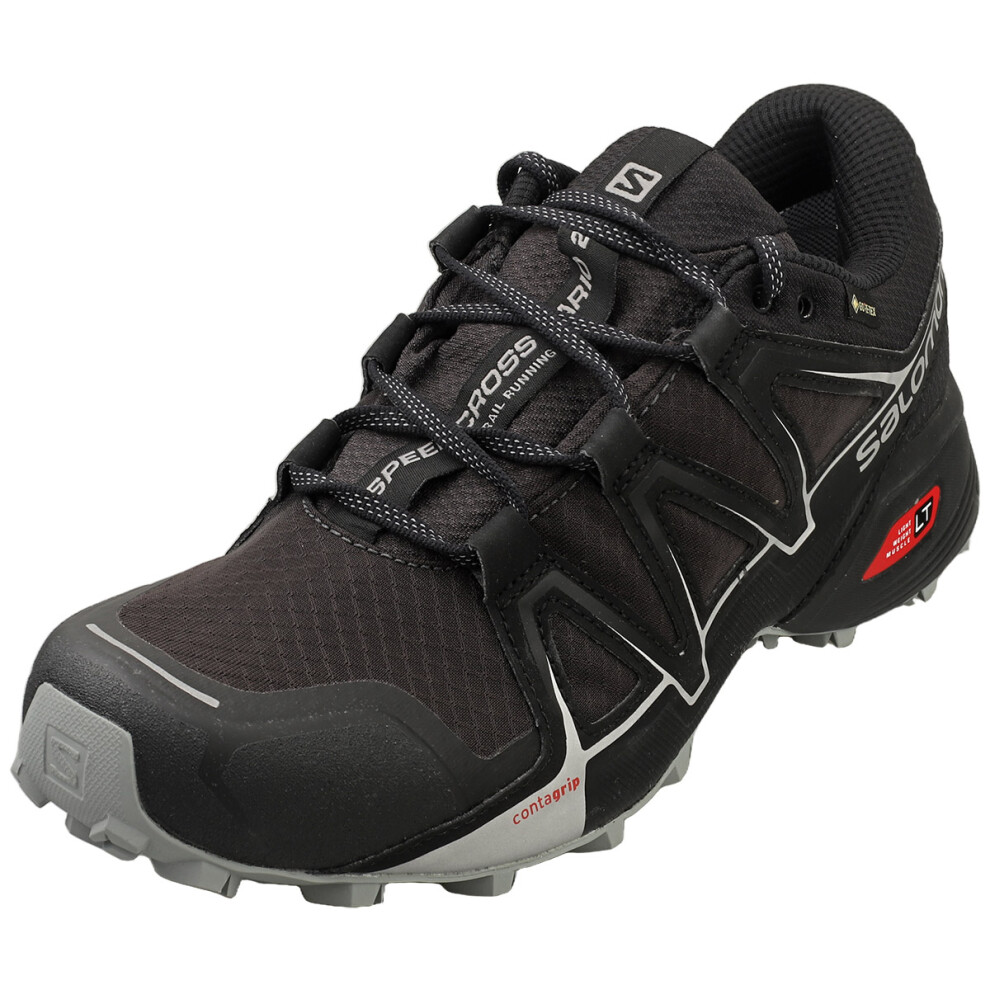 (7) Salomon Speedcross Vario 2 Gore-tex Mens Running Trainers in Phantom Black