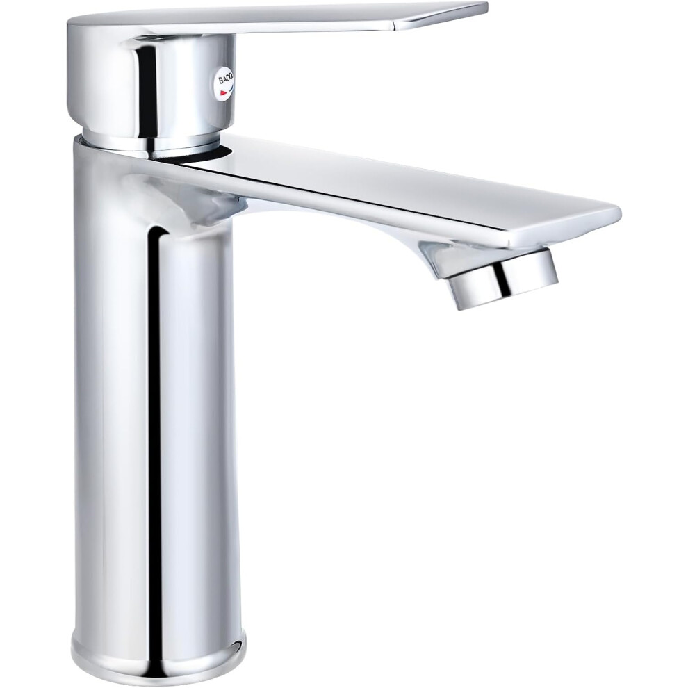 MitigEU Lavabo Robinet Salle Bain Robinet Lavabo pour Salle de Bain R?glable ? Chaud et ? Froid Robinet Chrom?