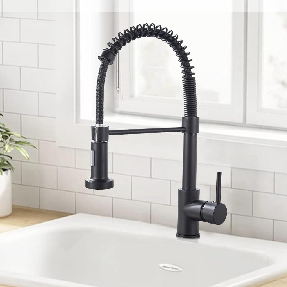 Robinet Cuisine Douchette avec 2 Modes de Pulv?risation, Mitigeur Cuisine avec Douchette Extractible Rotatif ? 360? Froid & Chaud Disponible, Robinet