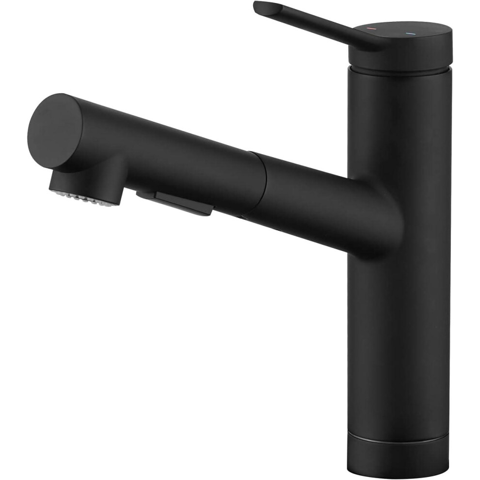Robinet Cuisine avec Douchette Extractible, Robinet ?vier Cuisine avec 2 Modes de Jet, Robinet Mitigeur Cuisine Pivotant ? 120,Mitigeur Monocommande