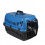 Blue Pet Carrier for Small Pets Lightweight Durable with Handle and Ventilation 1