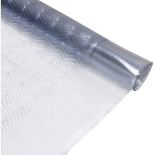 Vinyl Carpet Protector 150x68cm Clear Durable Indoor Use Easy Clean Hallway Rug
