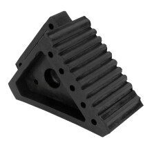 Performance Tool W41001 Cuneo per ruote in gomma piena resistente all'olio per tutte le stagioni, nero