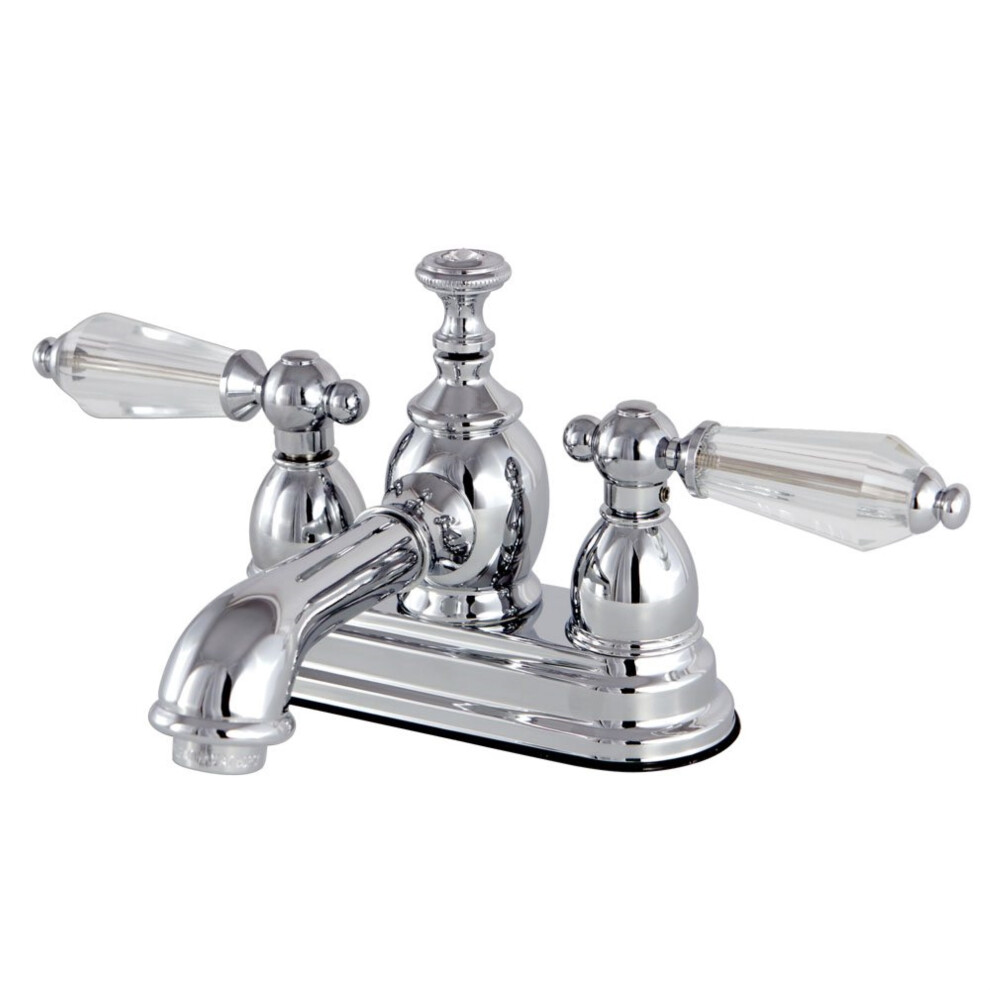 Photos - Other Bathroom Accessories Kingston Brass KS7001WLL 4 in. Centerset Bathroom Faucet Polished Chrome B01G72OOTC 