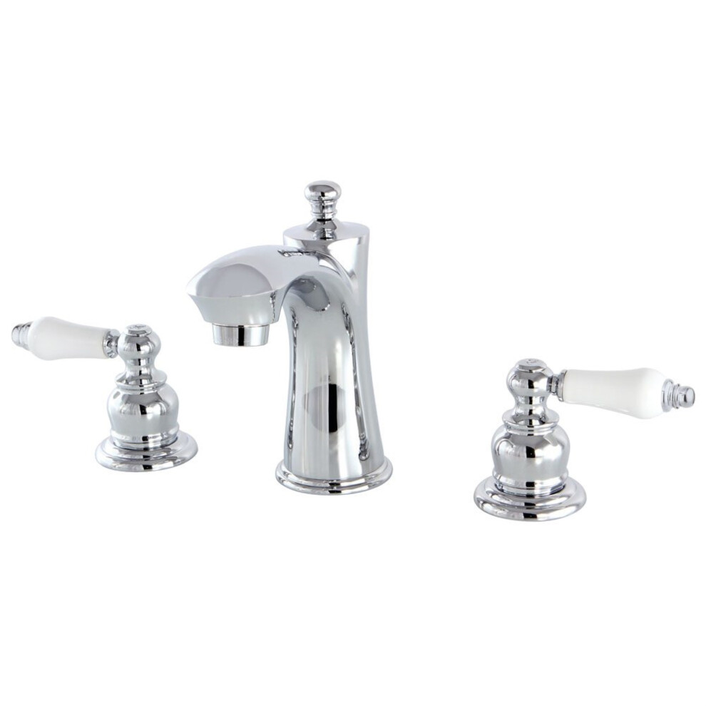 Photos - Tap Kingston Brass KB7961PL 8 in. Widespread Bathroom Faucet Polished Chrome B01HVGQHM0