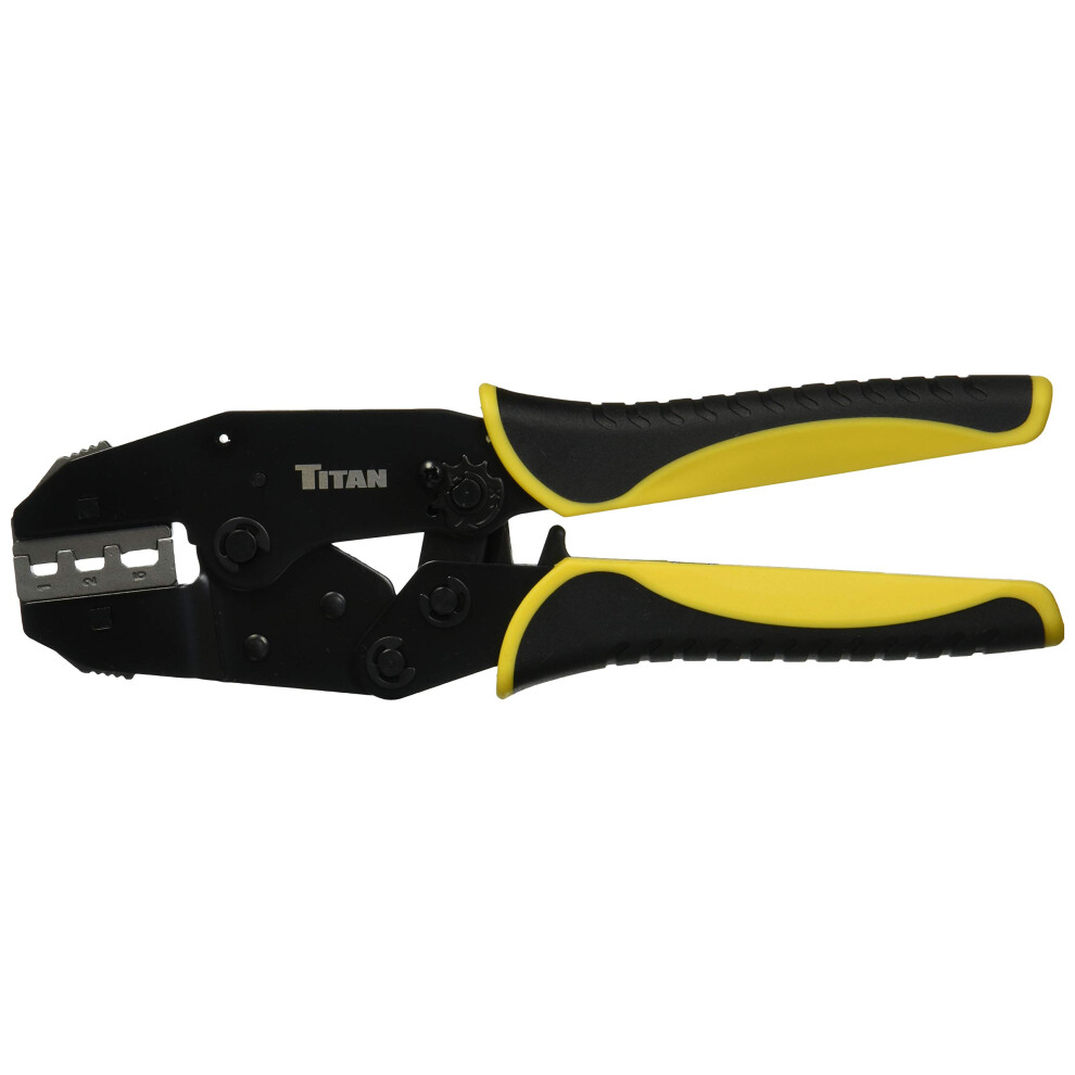 Titan 11955 Ratcheting Heat Shrink Terminal Crimper 802090119552