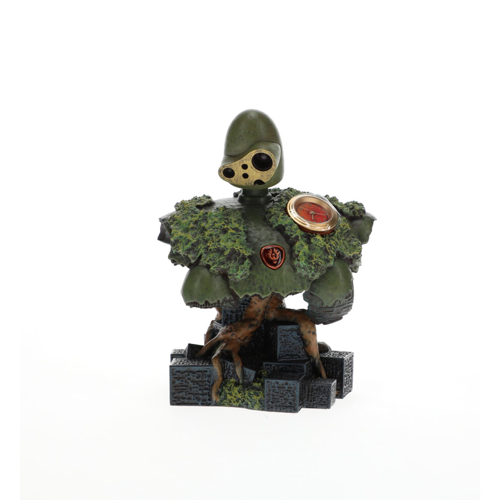 Studio Ghibli - El Castillo En El Cielo - Reloj De Escritorio Con La Estatua De Ben Lico: La Esperanza Del Soldado Robot-image