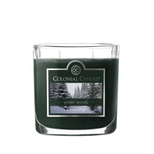 Colonial Candle Winter Woods Duftkerze, 2 Dochte, 3.5 oz, Mottled Wachs