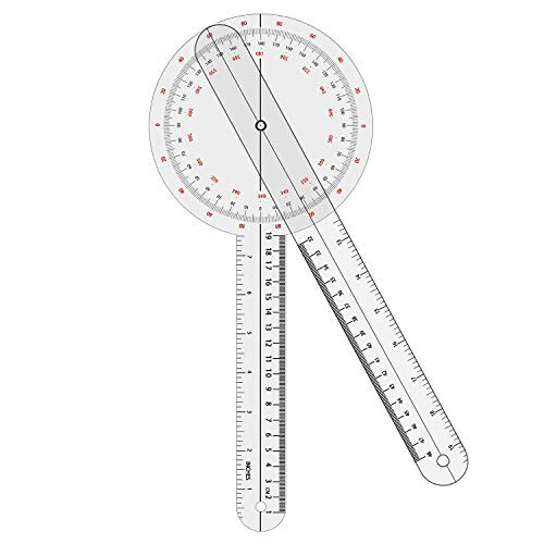 Goniometru 12 inch 360 grade (plastic)