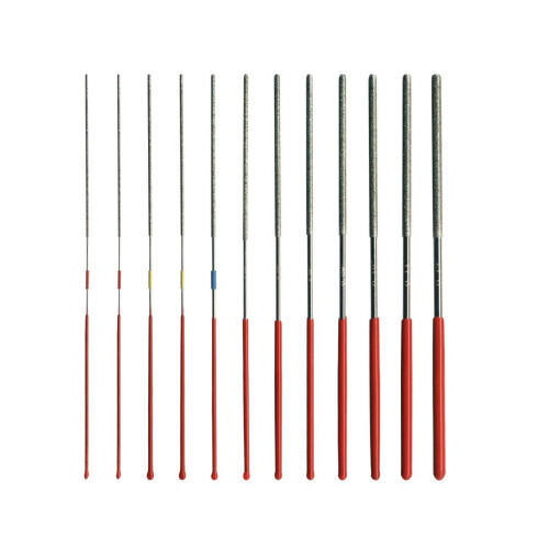 IPA Flexible Diamond Micro Round Files (12-delade set)