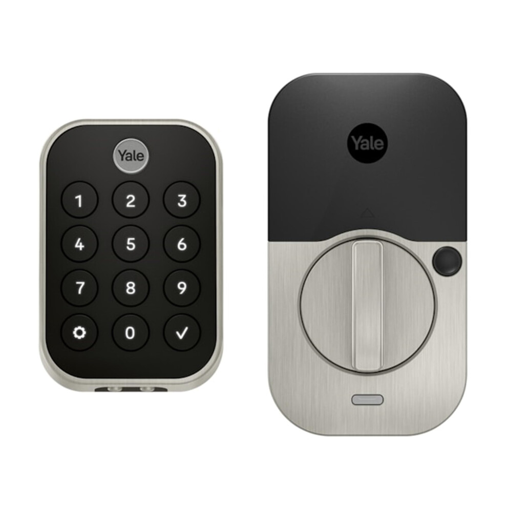 Yale Assure Lock 2 Touch with ZWave (ZW3) KeyFree Touchscreen in Satin Nickel