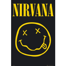 Poster sorridente Nirvana di GB Eye