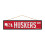 Znacka Nebraska Cornhuskers 4x17 Wood Avenue Design 1