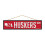 Znacka Nebraska Cornhuskers 4x17 Wood Avenue Design 2