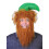 Palarie verde cu barba 1