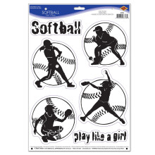 Softball Peel 'n Place