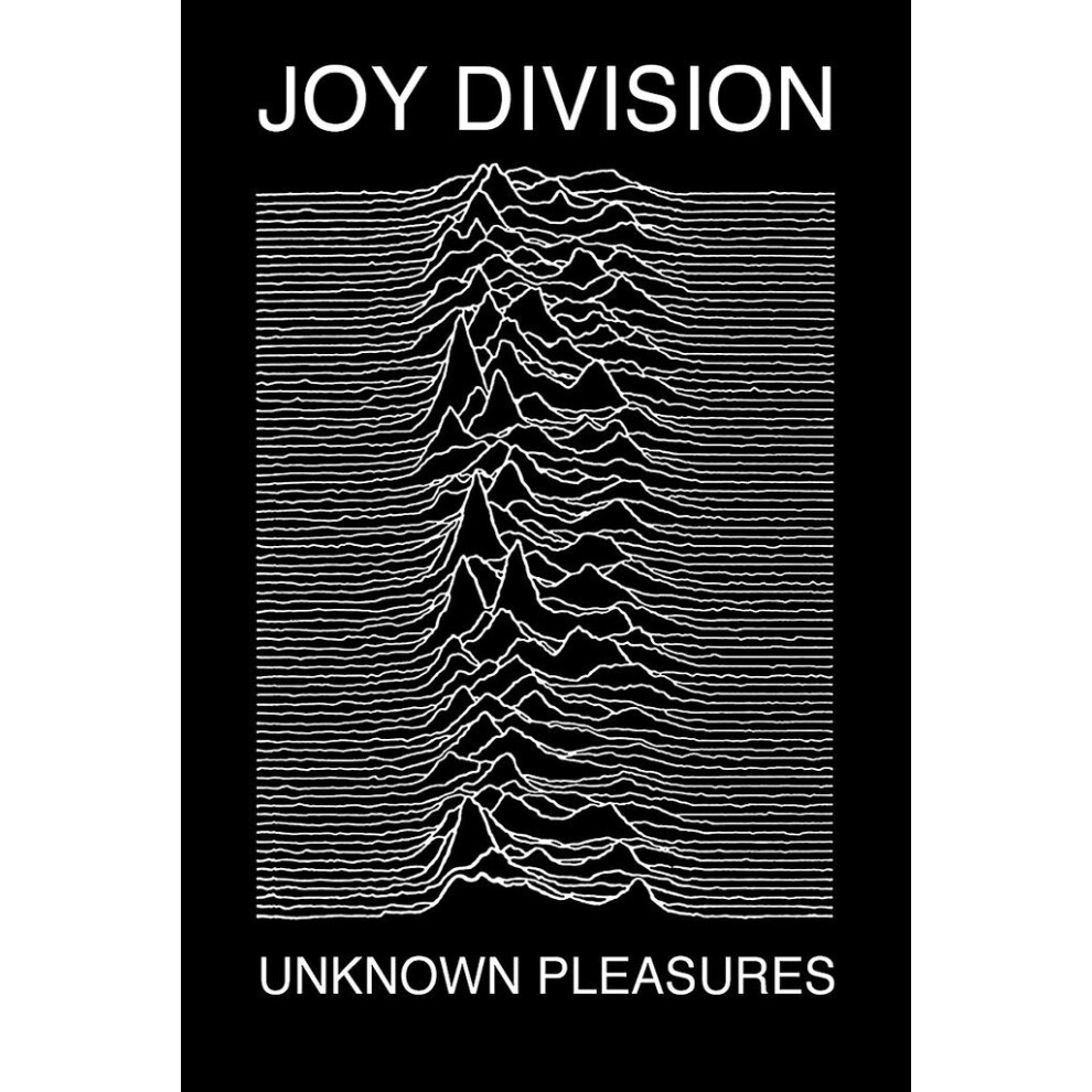 Poster Joy Division  Unknown Pleasures  24in x 36in  Office