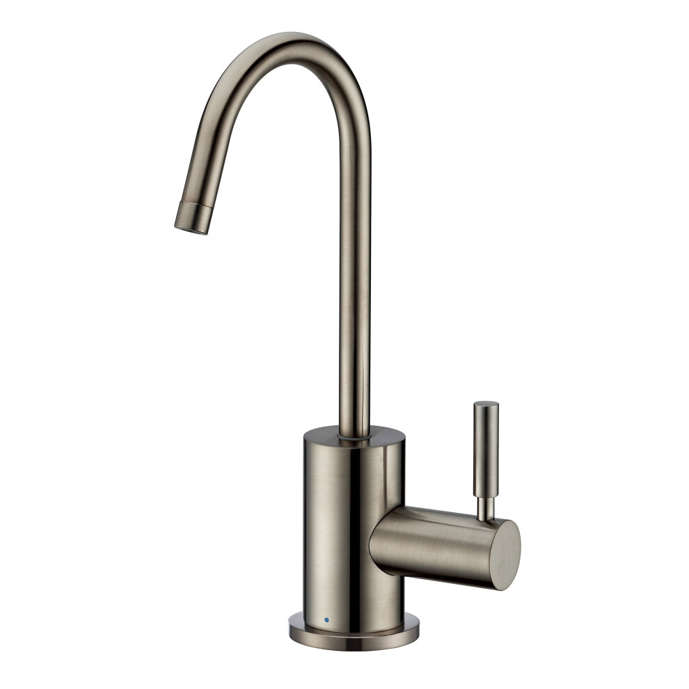 Photos - Tap Whitehaus collection WHFHc1010PN Forever Hot Point of Use cold Water Faucet with contemporary Spout Polished Nickel WHFH-C10