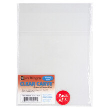Jack Richeson Klare Gravurplatten, 5 x 7 Zoll, 3er Pack