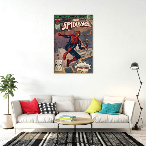 GB Eye Spider-Man-Comic-Cover-Poster, Gr      e 24 x 36 (Spider-Man) 2