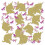 Confettis scintillants Beistle Unicorn Deluxe 1