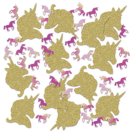 Confettis scintillants Beistle Unicorn Deluxe