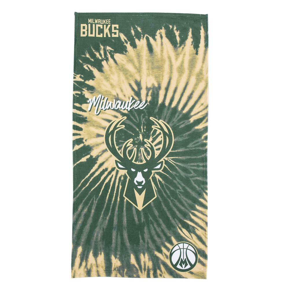 Northwest The Company NBA Milwaukee Bucks Beach Towel  30 x 60  Psychedelic-image-OPC-PFZ6FYS-NEW