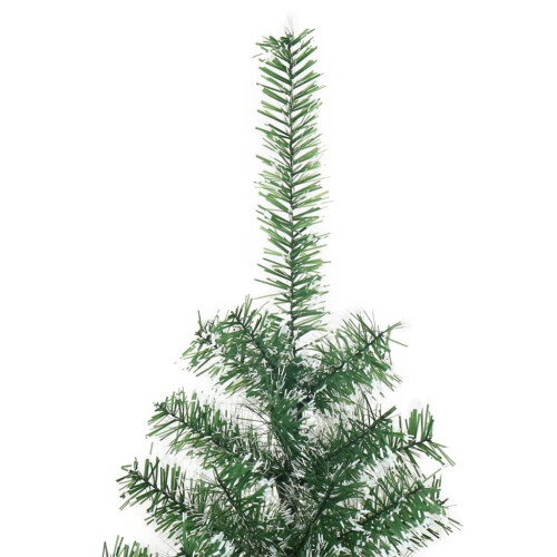 VidaXL vidaXL Artificial Christmas Tree with Flocked Snow Green 47.2 2