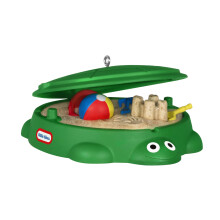 Hallmark Keepsake Christmas Ornament 2024  Little Tikes Turtle Sandbox  Gifts for Kids