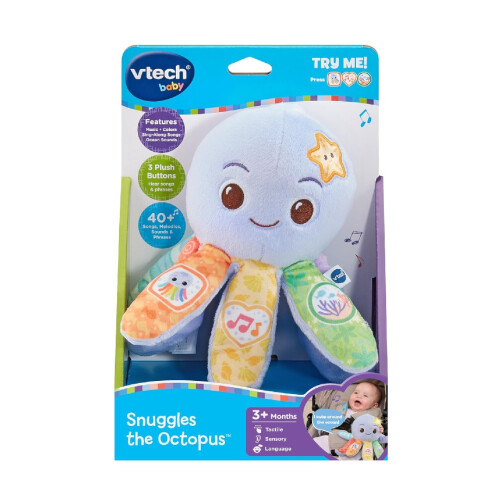 VTech Vtech Baby Snuggles The Octopus Interactive Toy