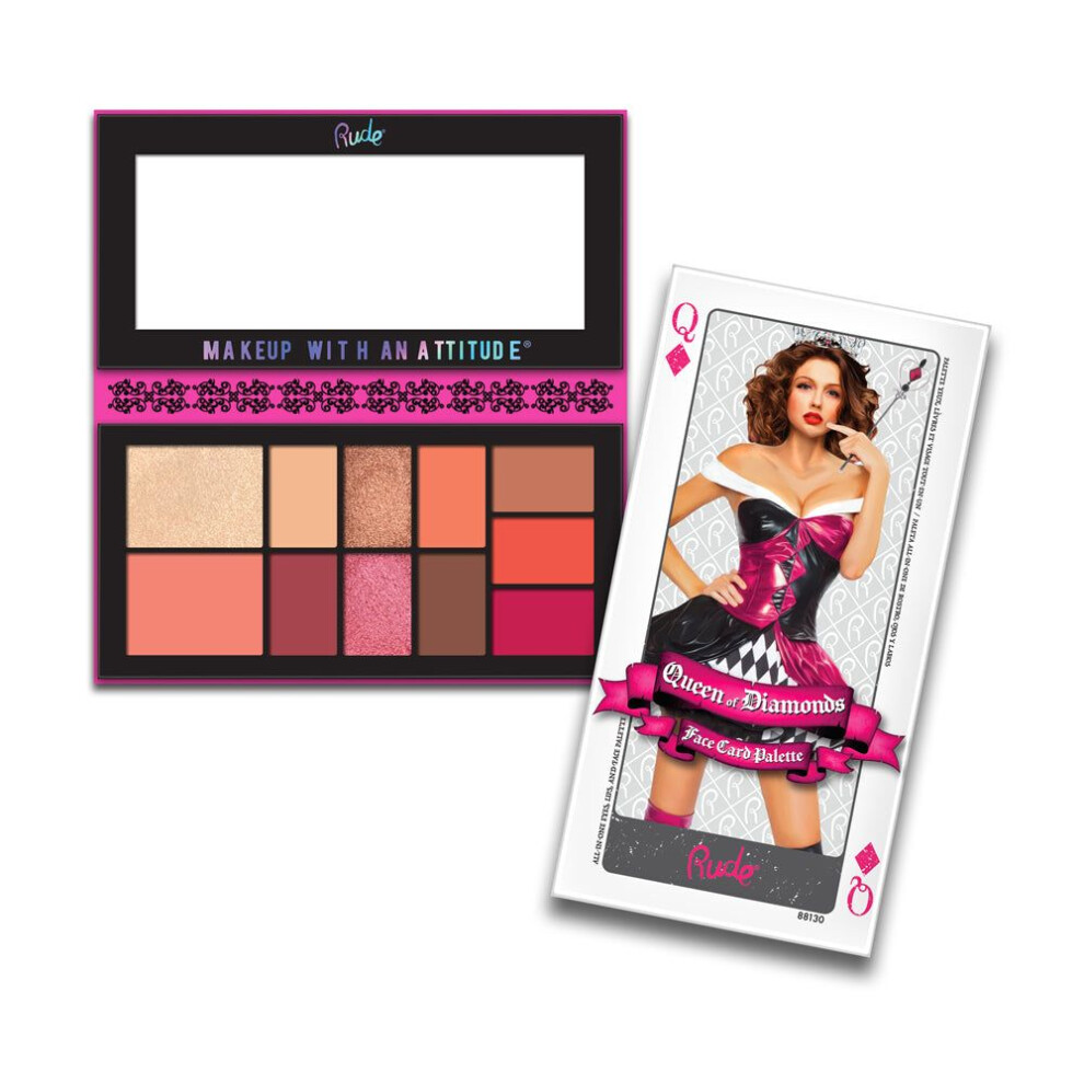 Rude Face Card Palette(D0102h2b5fy)