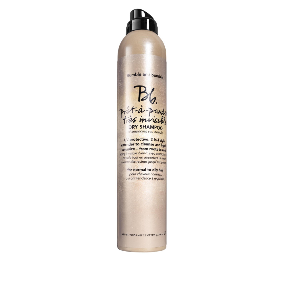 Bumble and bumble. Prtpowder Trs Invisible Volumizing Dry Shampoo | Volumizing  DryCleansing  UV Protective + Absorbs Oil | Curly  Wavy  Straight  7.5