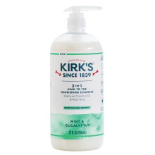 Kirk's, Nettoyant Nourrissant 3 en 1 de la TĂŞte aux Pieds, Menthe & Eucalyptus, 32 fl oz (946 ml)