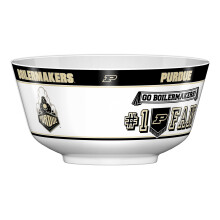 Fremont Die NCAA Purdue Boilermakers Party Snack Bowl 11.75 Bowl (2 Gallon) White/Team Colors