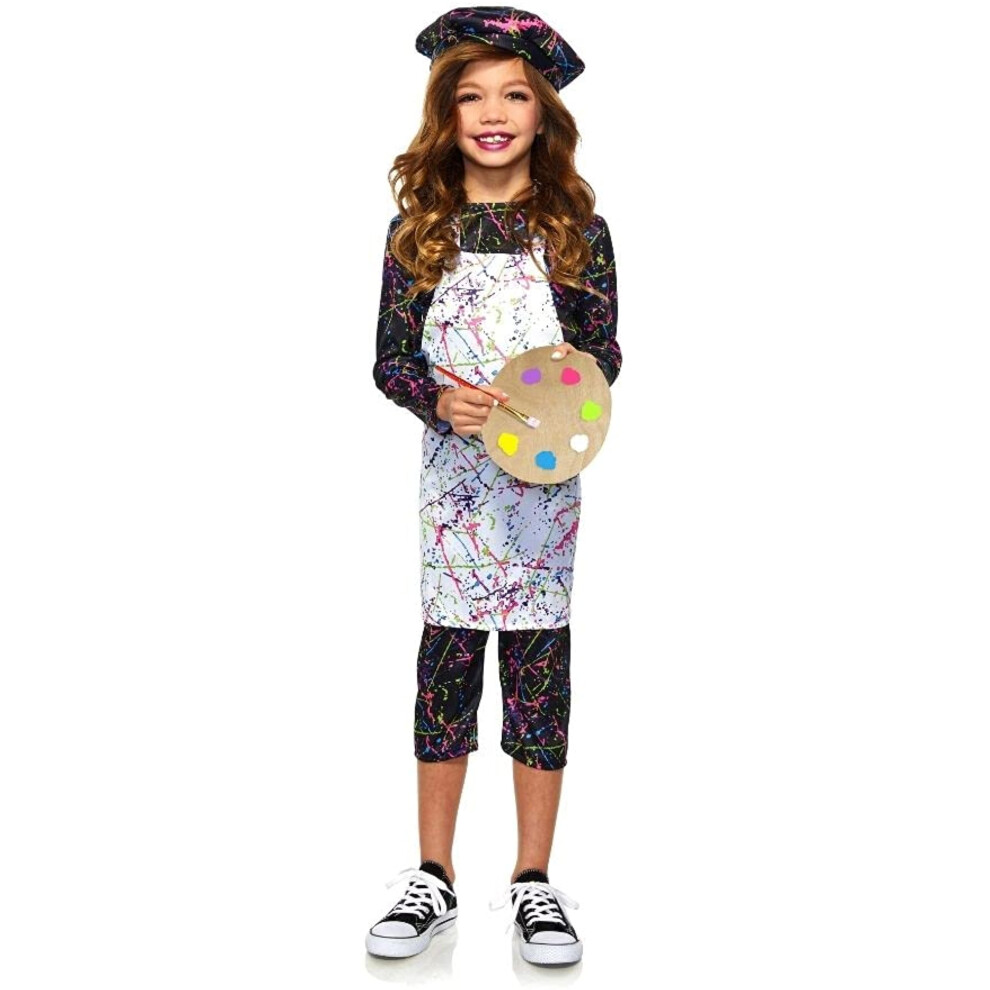 Photos - Fancy Dress Neon Artist Child Costume | Medium B0945KXHLZ