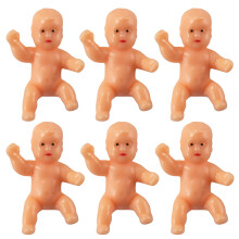 JUXINGDAZYF 30 stuks King Cake Babies 1,2 inch Mini Plastic Babies