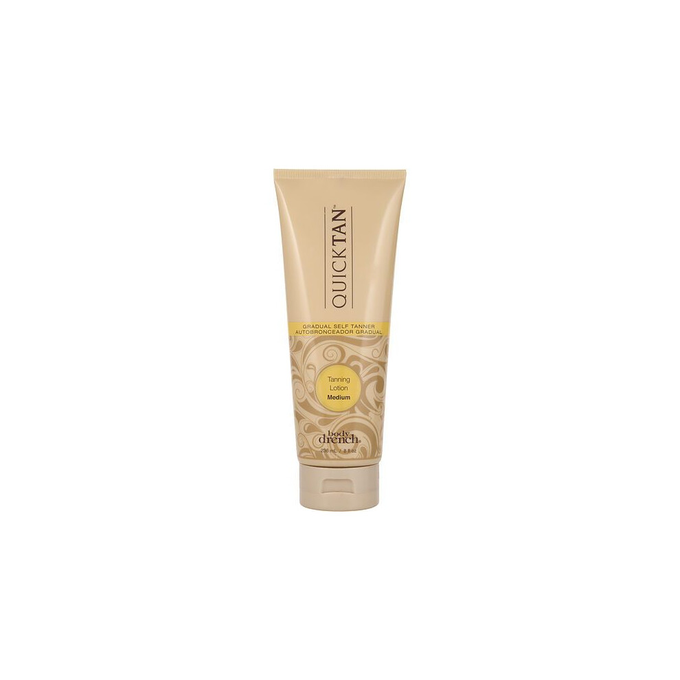 Body Drench by Body Drench QUIcK TAN gRADUAL SELF TANNER TANNINg LOTION MEDIUM 8 OZ(D0102H71UJU)