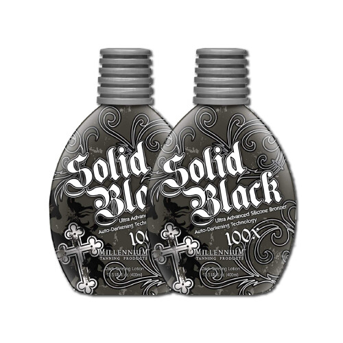 Dunkle Br  unungslotion Schwarz 13,5 fl oz (2er-Pack)