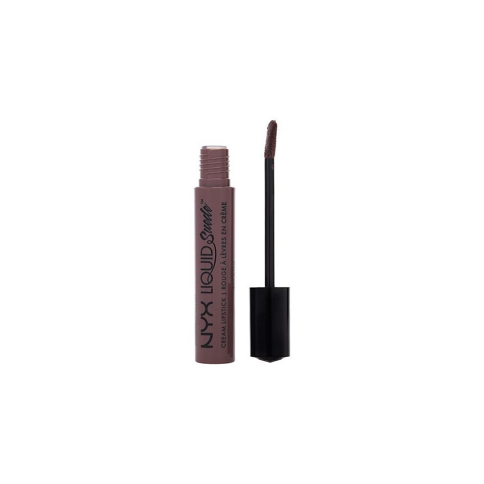 NYX by NYX Liquid Suede cream Lipstick  Brooklyn Thorn 38ml013oz(D0102H5FRBJ)