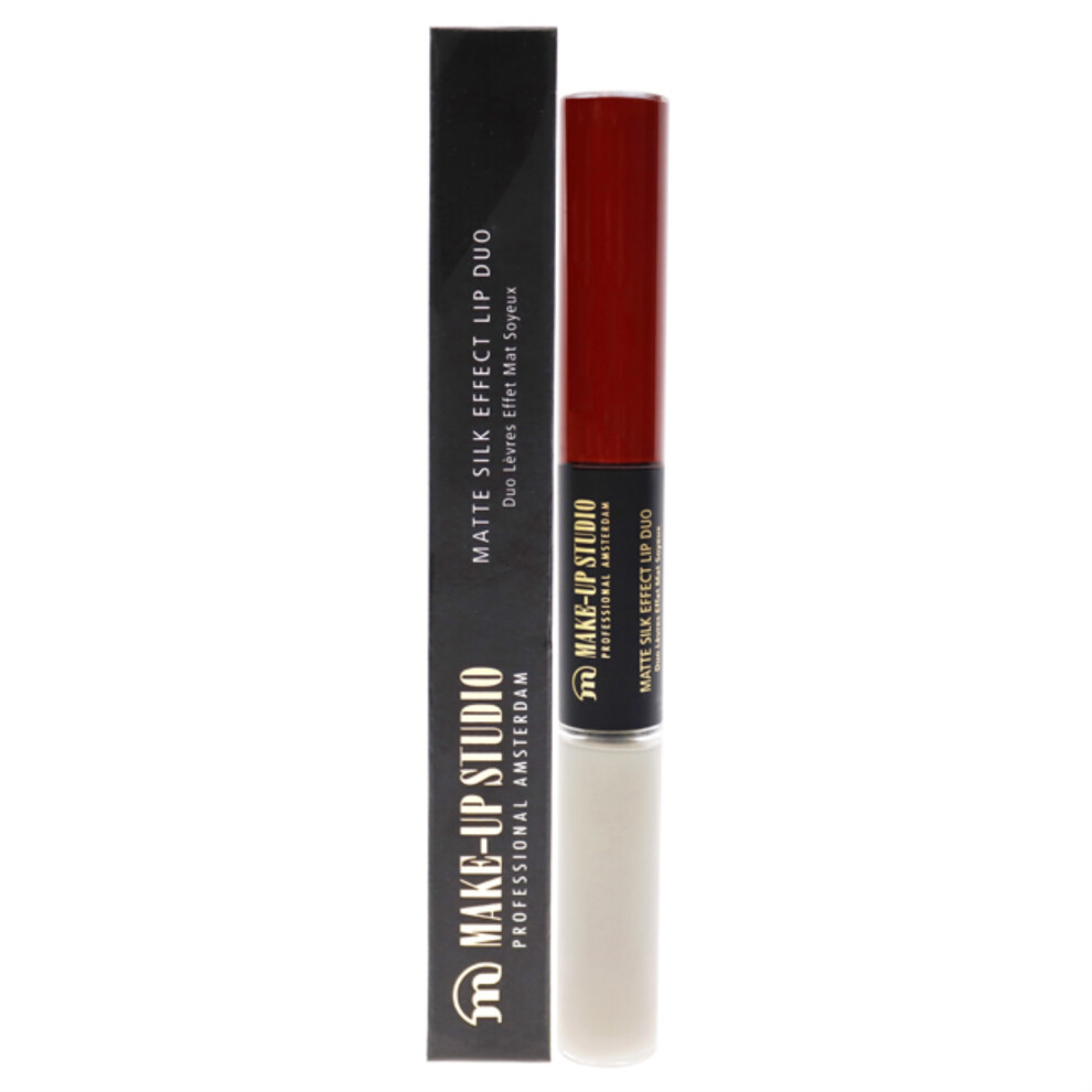 Red Matte Silk Effect Lip Duo - Sincerely By Make-Up Studio For Women - 2 X 0.1 Oz Lipstick
