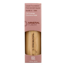 Mineral Fusion - Mkup Flytande Foundation Olive 4 - 1 styck - 1 fl oz