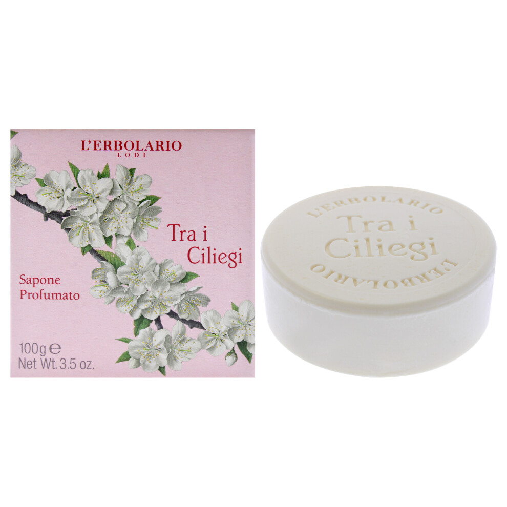 Lerbolario Perfumed Soap Tra I Ciliegi By For Unisex 3.5 Oz Soap