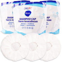 MedVance Shampoo-dop zonder spoeling | Spoelvrije douchekap die shampoos en condities biedt | PH Evenwichtige en hypoallergene waterloze haarwas | 3