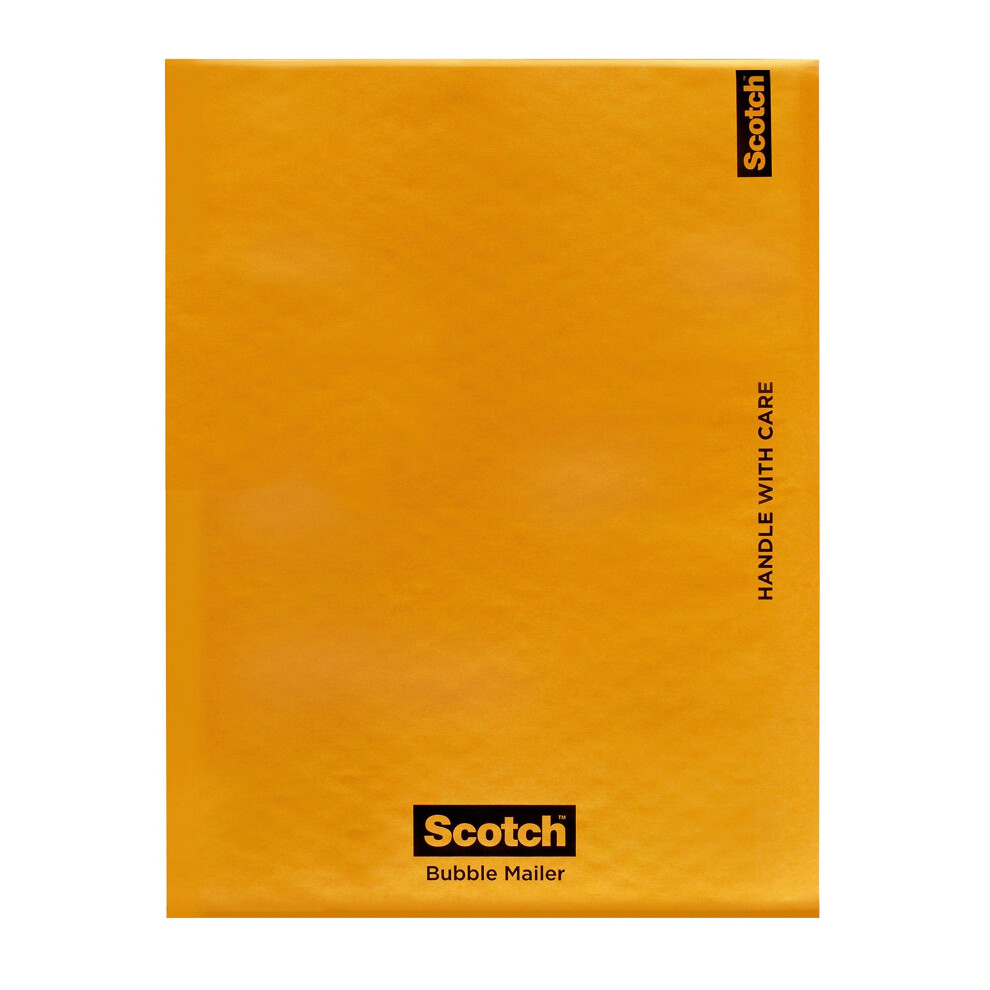 Scotch Bubble Mailer  95 in x 135 in  Size #4  Kraft  1Pack (797425cS)