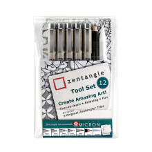 Zentangle Tool Set (Pack of 12) Z12PTGB