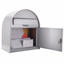 Barska CB13254 Vergrendelbare brievenbus voor wandmontage Grijs - Groot