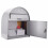 Barska CB13254 Locking Wall Mount Mailbox  Grey - Large 1