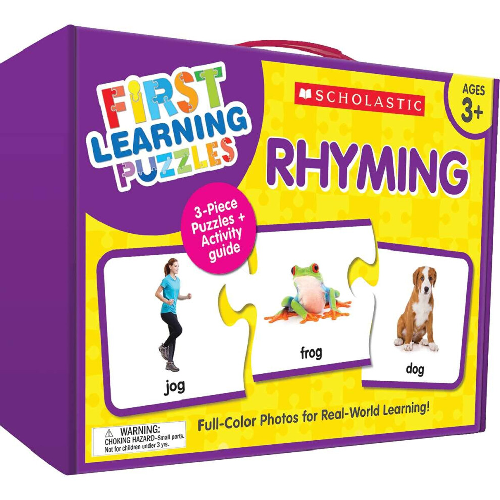 Scholastic Teacher Resources First Learning Puzzles Rhyming