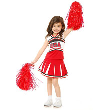 Charades Childs USA Cheerleader Costume Large